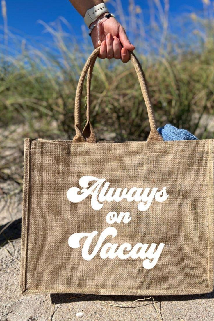 Jute Beach Bags