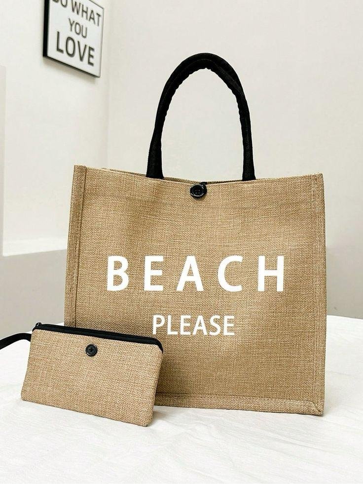 Jute Beach Bags view 2
