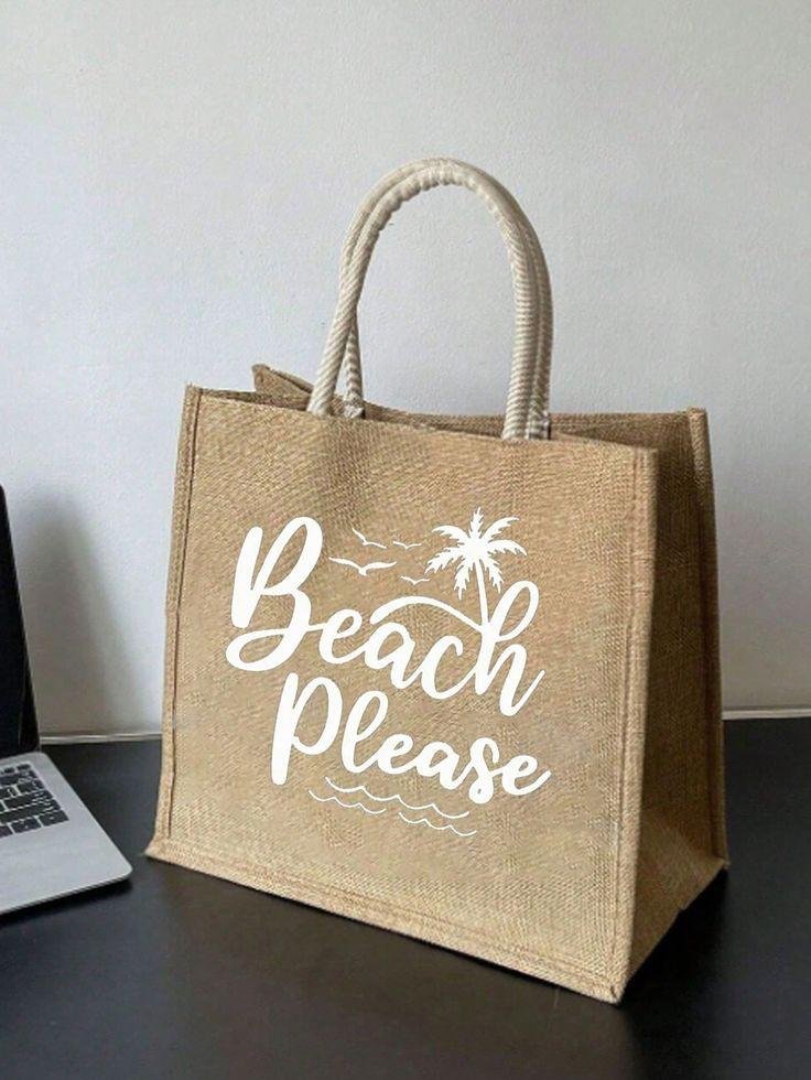 Jute Beach Bags view 3