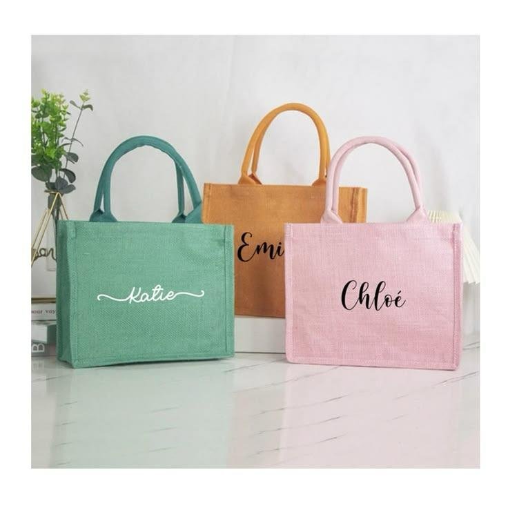 Multi Colour Jute Bags view 4
