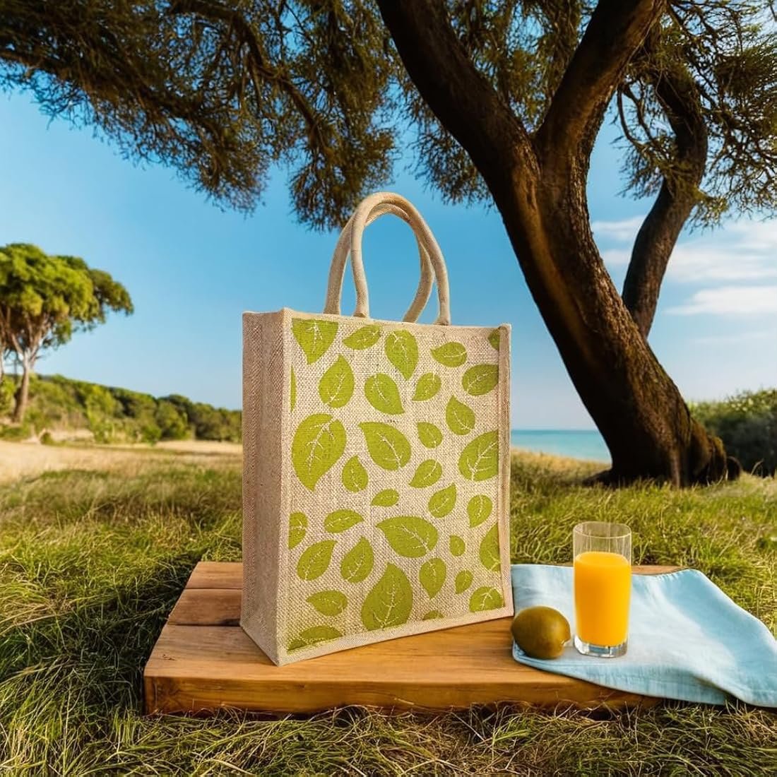 Printed Jute Bags view 5