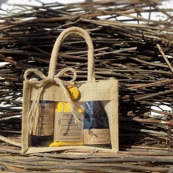 Jute bag with custom PVC window feature